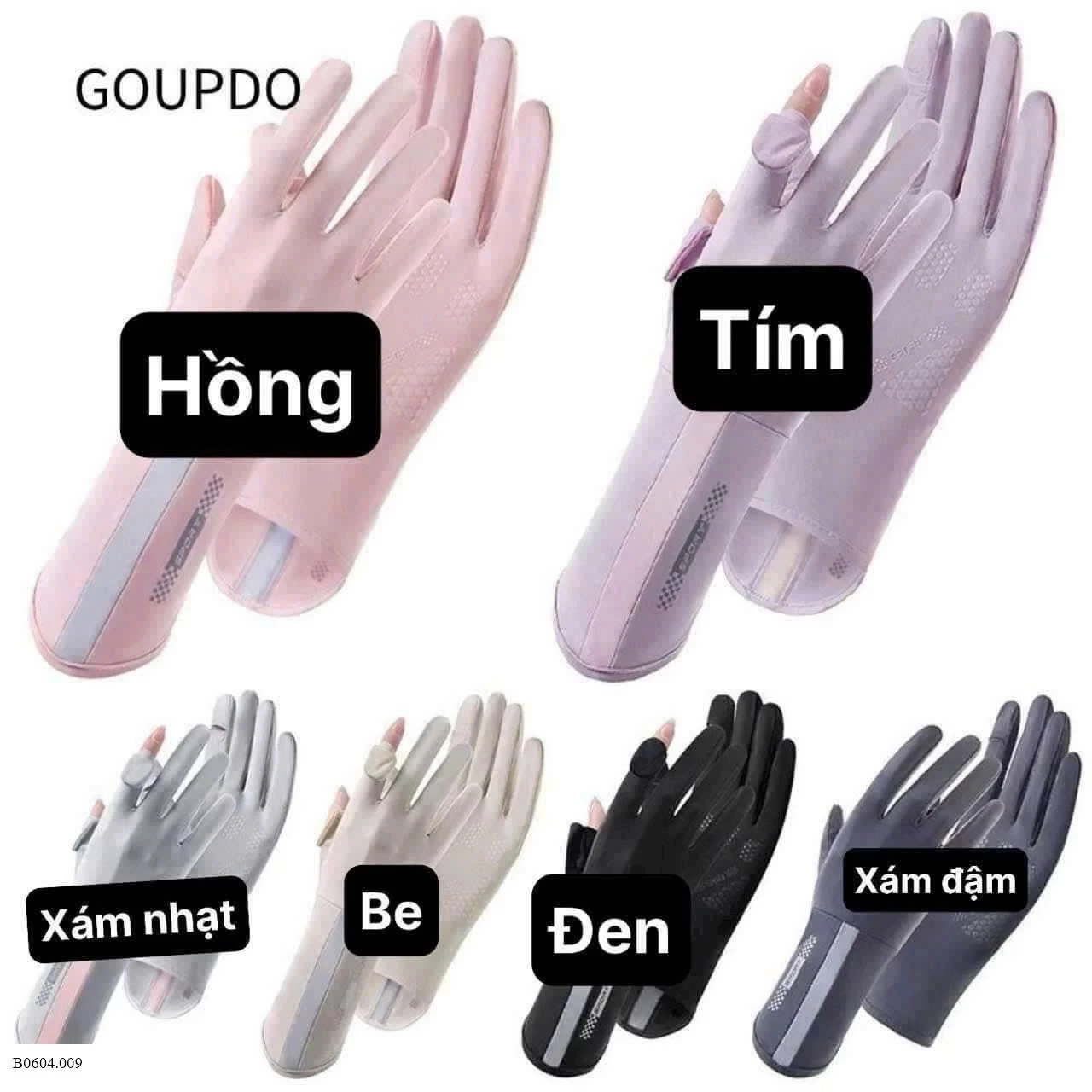 ĂNG TAY CHỐNG NẮNG, LÀM MÁT, CHỐNG TIA UV  Sỉ 43k/ 1 đôi