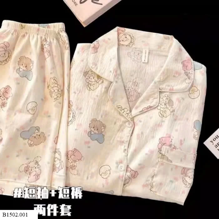 IZAMA CỘC MẶC NHÀ  Sỉ 95( quần dài áo dài )