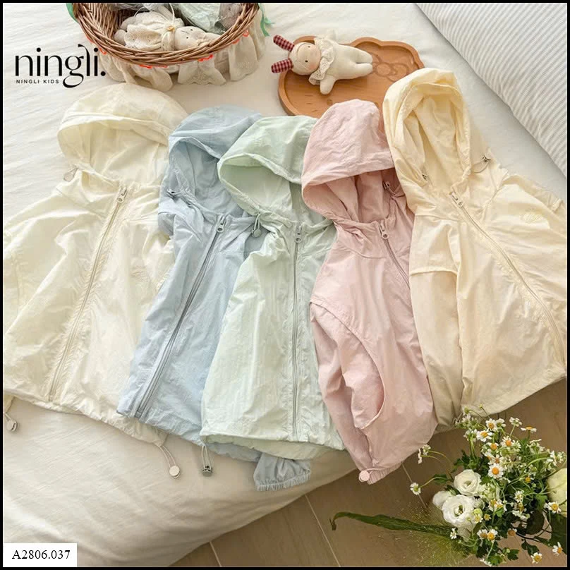 Áo gió tone pastel   Sỉ giá 128k/1c