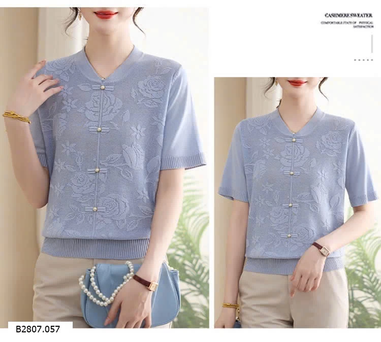 ÁO MONTOGHI CỔ TÀU    Sỉ 185k