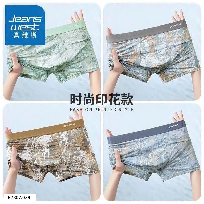 SET 4 BOXER LỤA BĂNGJeanswest  Sỉ 145k/1 set