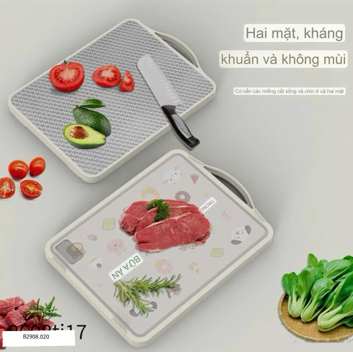 THỚT INOX 2 MẶT KHÁNG KHUẨN  Giá sỉ 140k