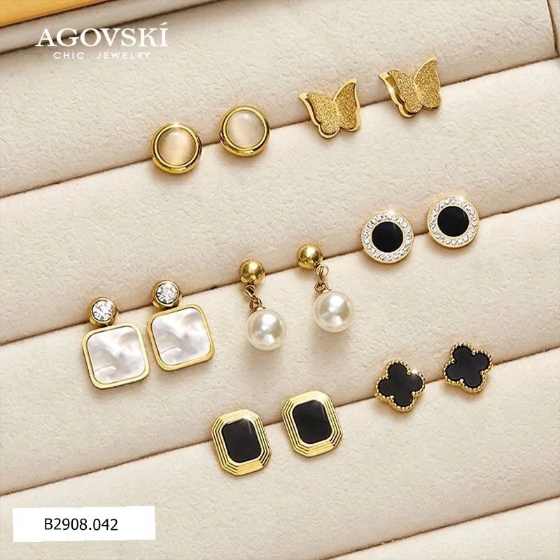 SET KHUYÊN TAI CHÍNH HÃNG AGOVSKI   Giá sỉ 235k