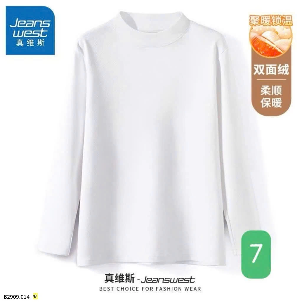 ÁO GIỮ NHIỆT NAM CHÍNH HÃNG JEANWEST  Giá sỉ 134k
