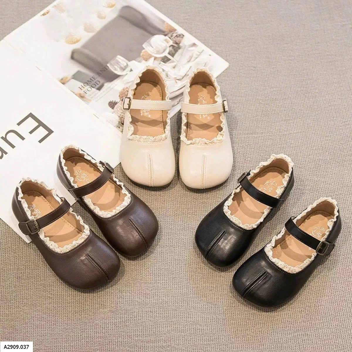 Giày búp bê bé gái    Giá sỉ Sz 23-30 #118k Sz 31-36 #126k