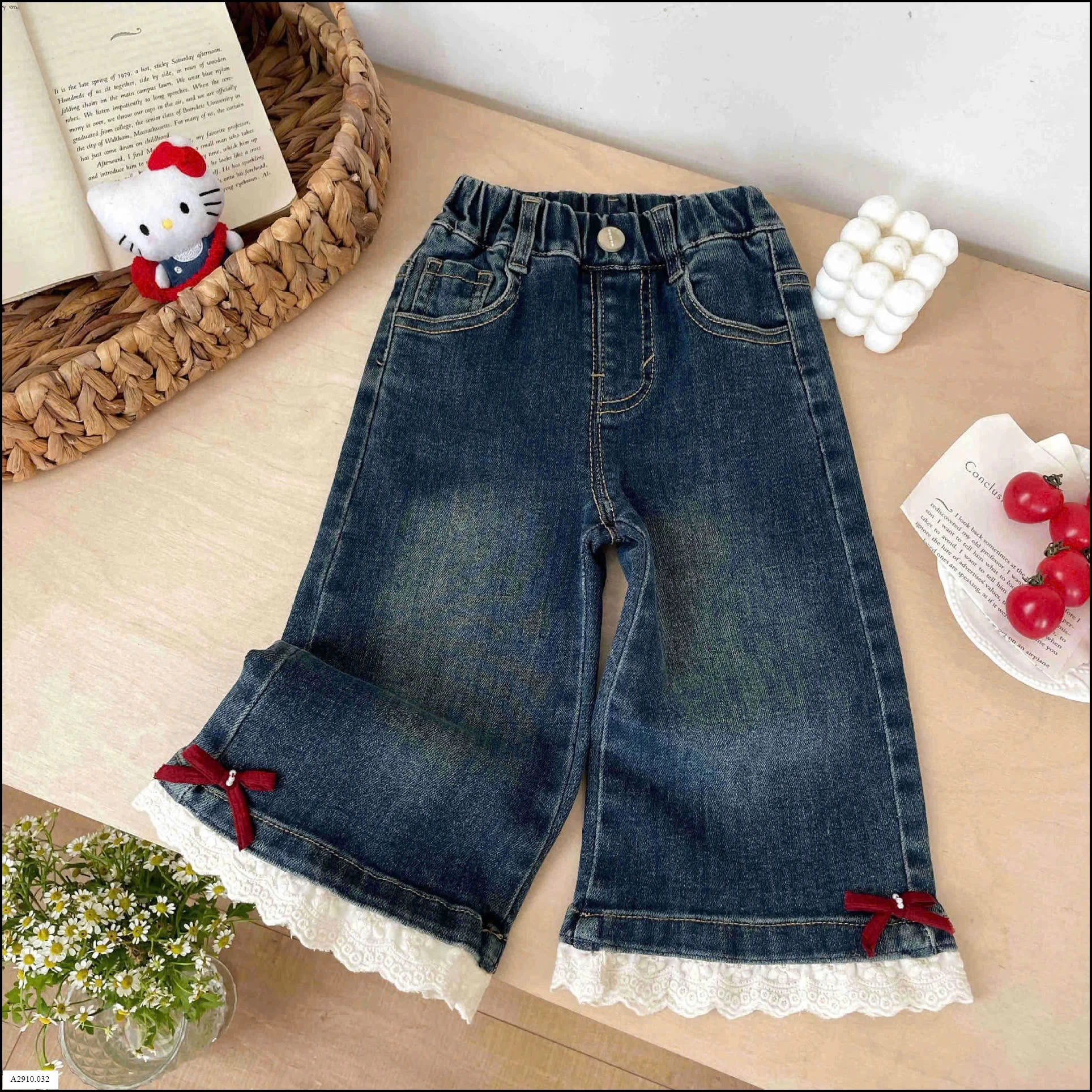 QUẦN JEAN BÉ GÁI   Giá sỉ 128k