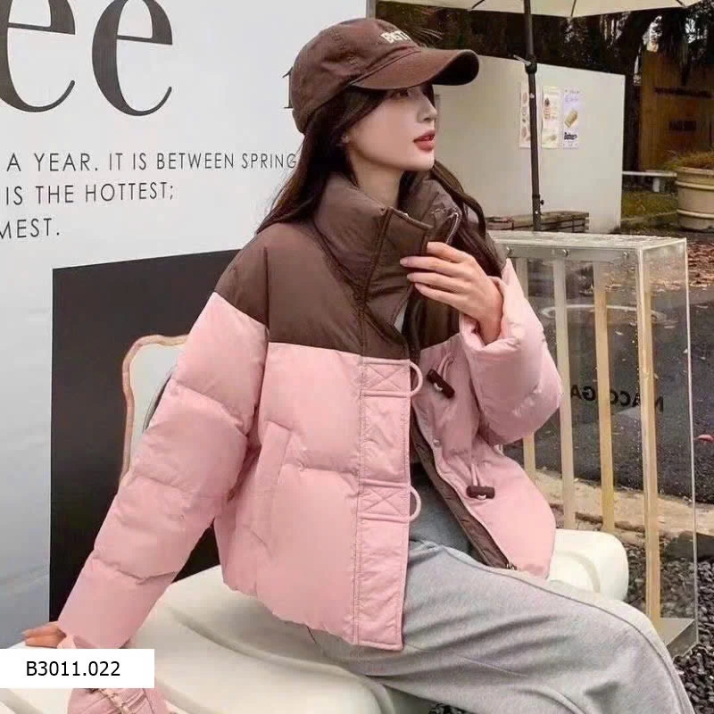 ÁO PHAO KEM PHỐI NÂU  Giá sỉ 160k