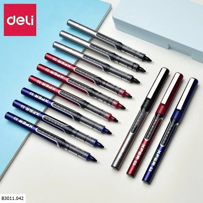 HỘP 12 BÚT NƯỚC DELI 0.5MM Giá sỉ 65k