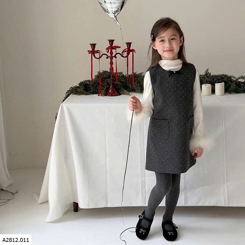 VÁY ĐÍNH ĐÁ BLING BLING AMBB   Giá sỉ 90-150: 210k 160: 250k 170: 265k