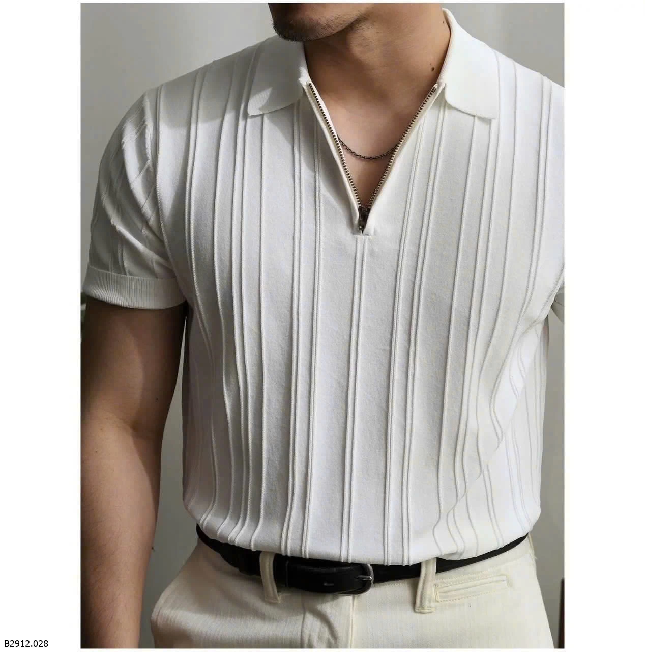 ÁO CỔ POLO KHOÁ NGỰC NAM  Giá sỉ 170k