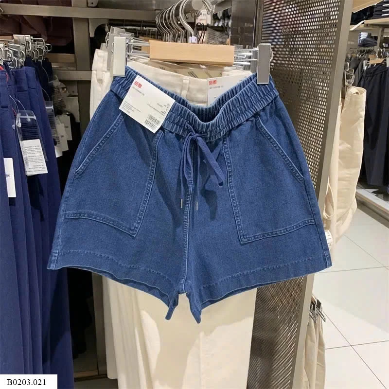 QUẦN SHORT JEAN CẠP CHUN Sỉ 112k
