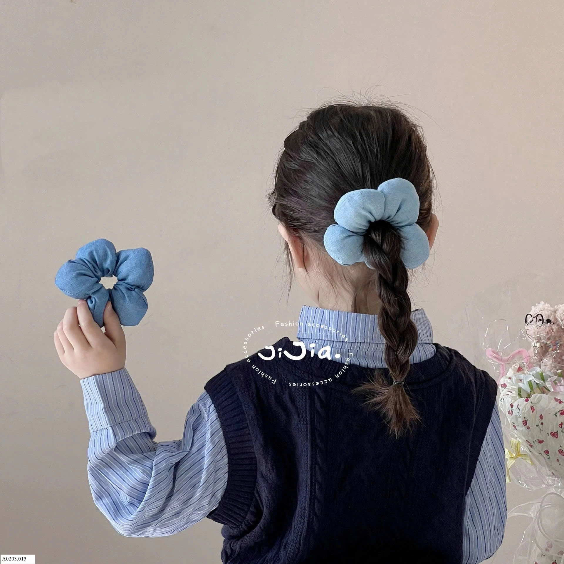 DÂY BUỘC HOA XINH CHO BÉ   Sỉ 29k/ 1 chiếc
