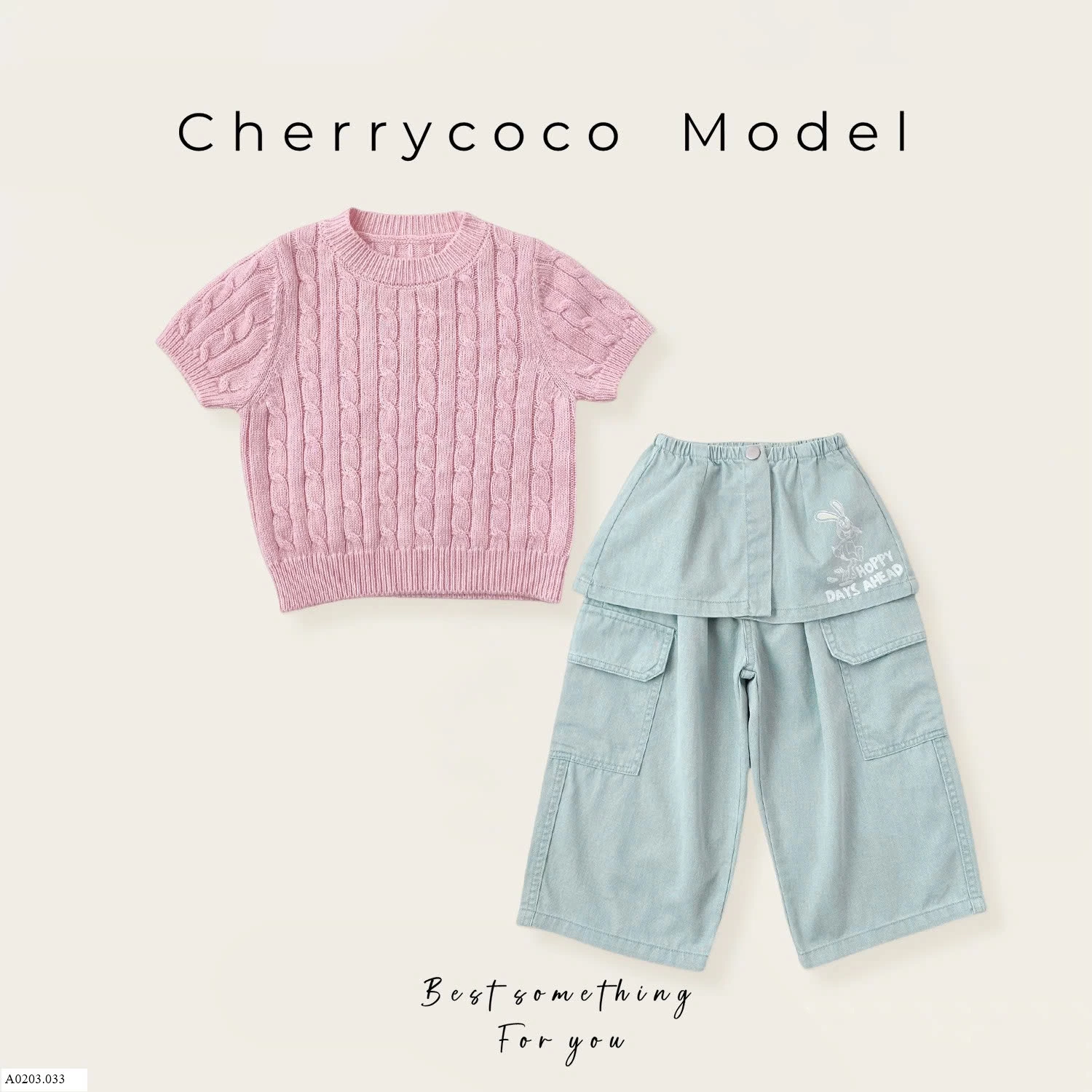 SET ÁO LEN CỘC TAY MIX QUẦN JEAN CHERRYCOCO Giá sỉ như sau: áo: 141k  quần 2 chi tiết: 185k 