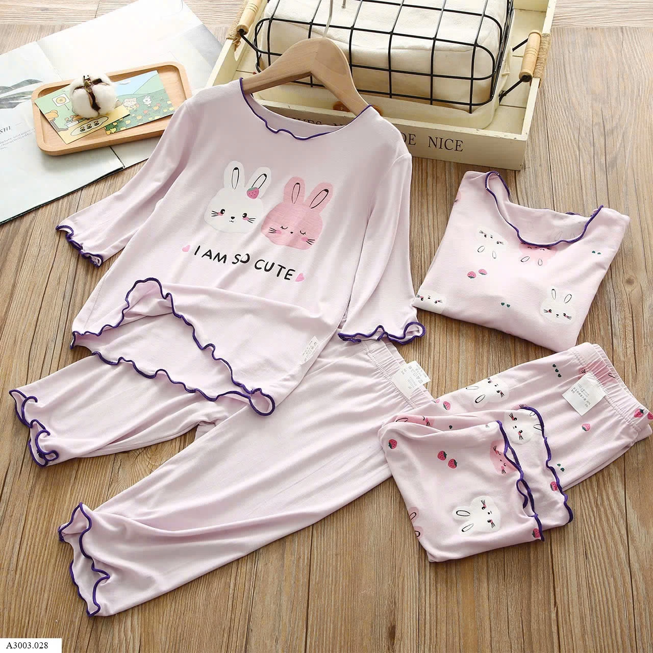 BỘ THUN DÁNG LỠ CHO BÉ    Sỉ 50k