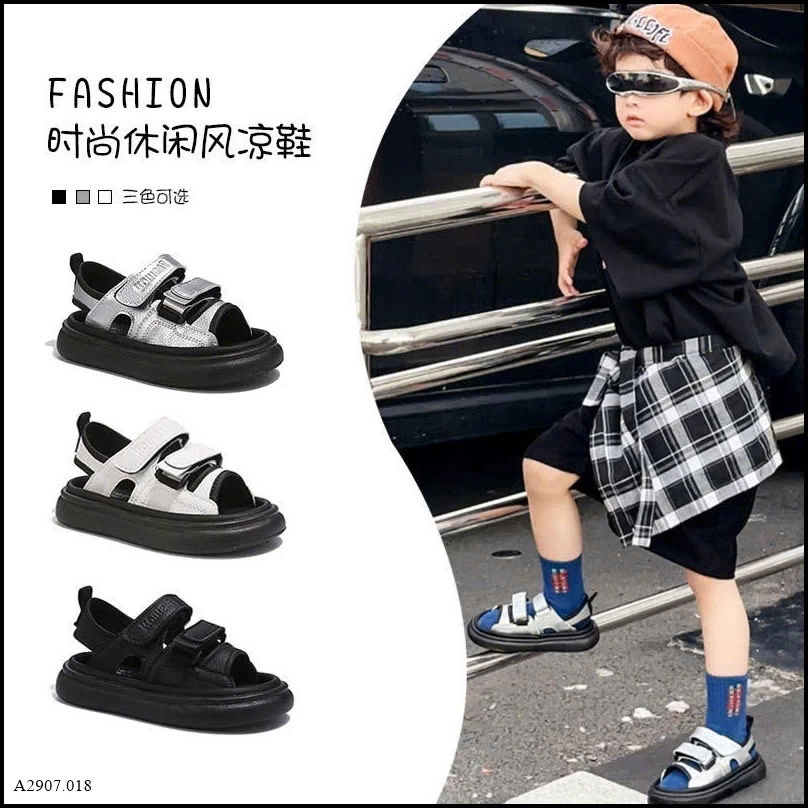 DÉP SANDAL CHO BÉ TRAI      Giá sỉ sz 26-30: 152k  sz 31-36: 162k 
