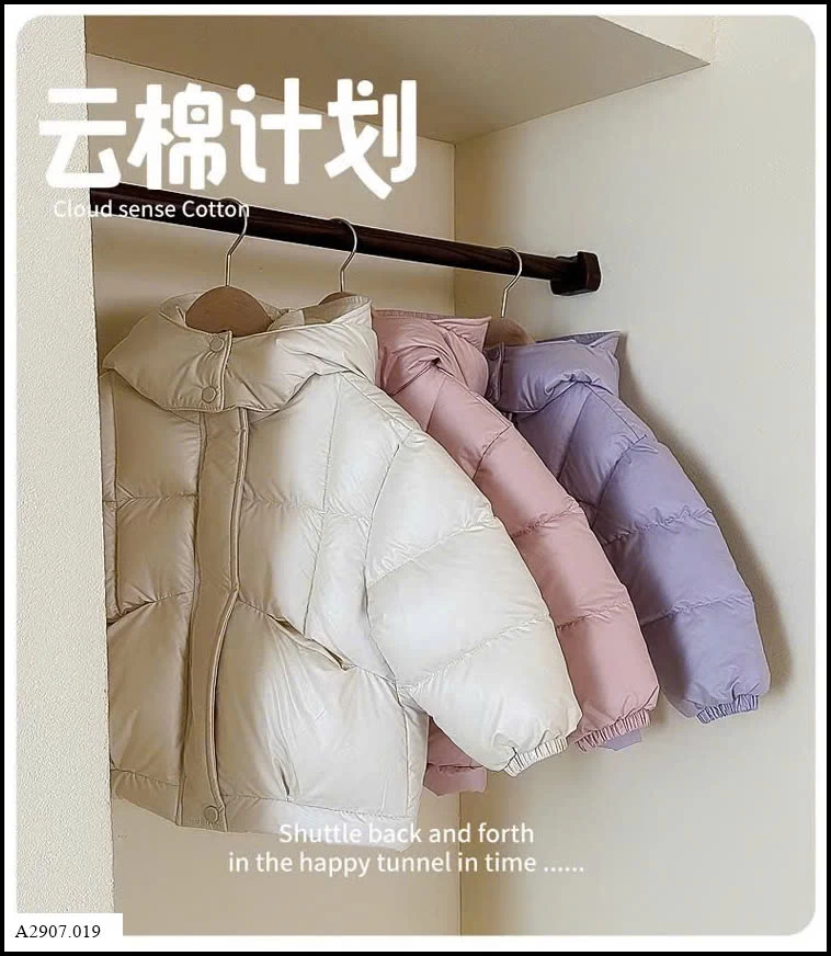 ÁO PHAO TONE PASTEL      Giá sỉ 223k
