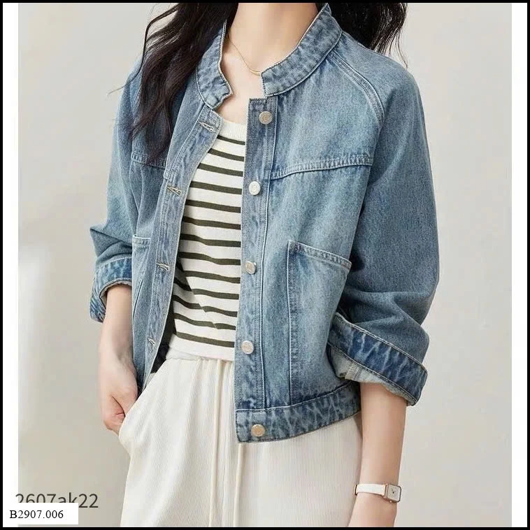 ÁO KHOÁC JEANS NỮ       Giá sỉ 165k