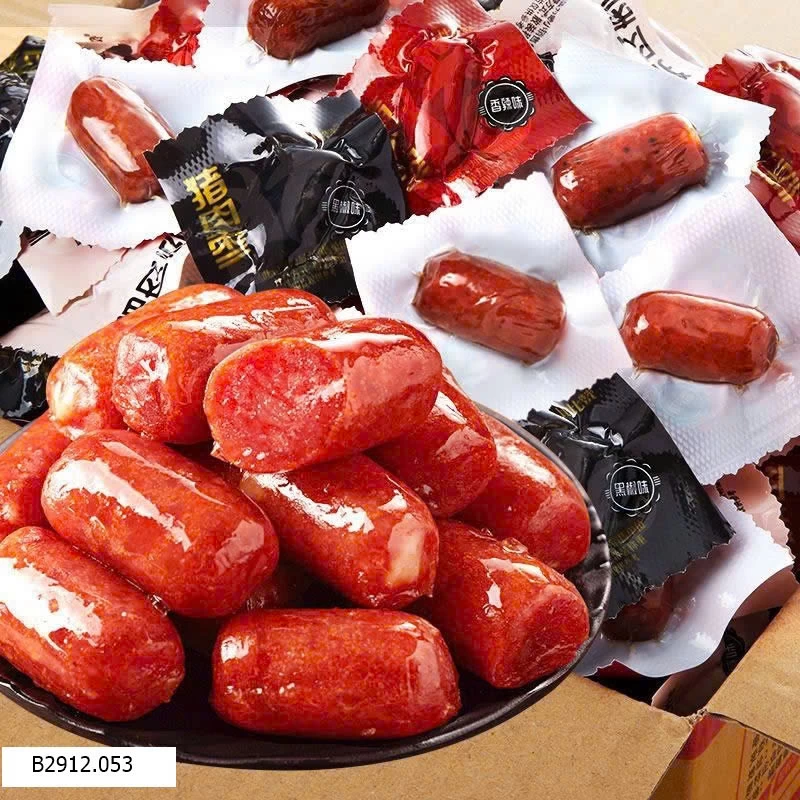 COMBO 3 TÚI XÚC XÍCH MINI BIBIZAN  Giá sỉ 125k/ 3 túi ( khoảng 29 gói nhỏ)