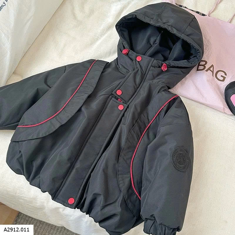 ÁO KHOÁC PHAO MŨ THỜI TRANG CHO BÉ   Giá sỉ 310k