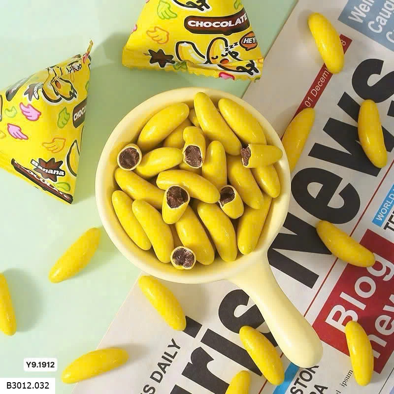 SOCOLA CHUỐI GIÒN NGON  Giá sỉ 70k /1 set 40 gói 