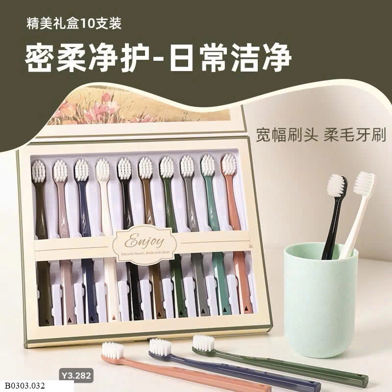 BÀN CHẢI TIÊU CHUẨN NHẬT BẢN  Sỉ 70k/ 1 sét 10 chiếc