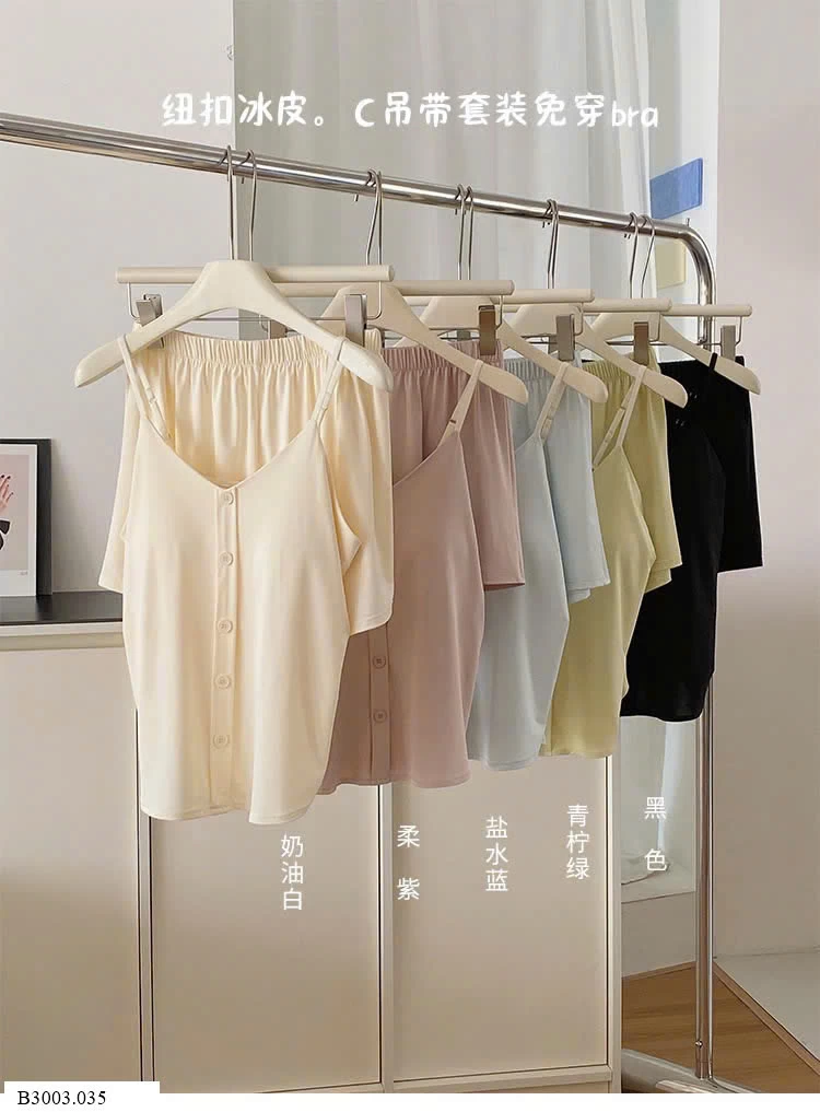 BỘ NGỦ 2 DÂY KÈM ĐỆM NGỰC   Sỉ 174k