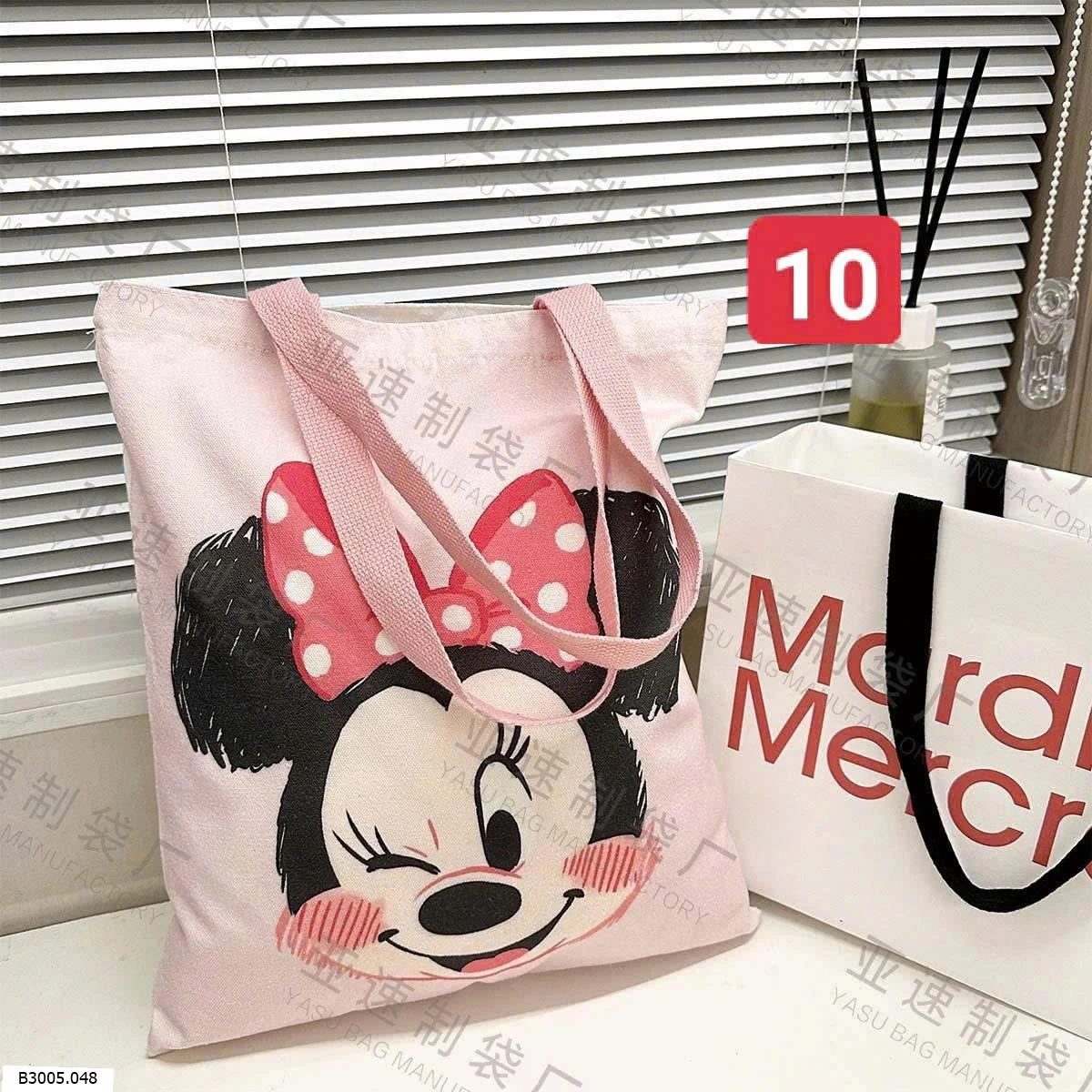  TÚI TOTE MICKEY  Sỉ 33k