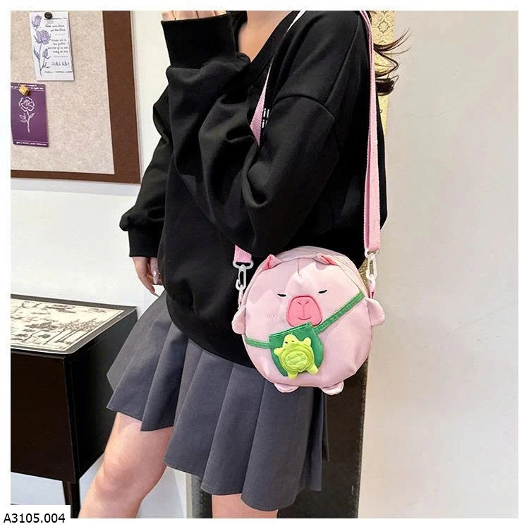 TÚI ĐEO CHÉO CAPYBARA   Sỉ 55k