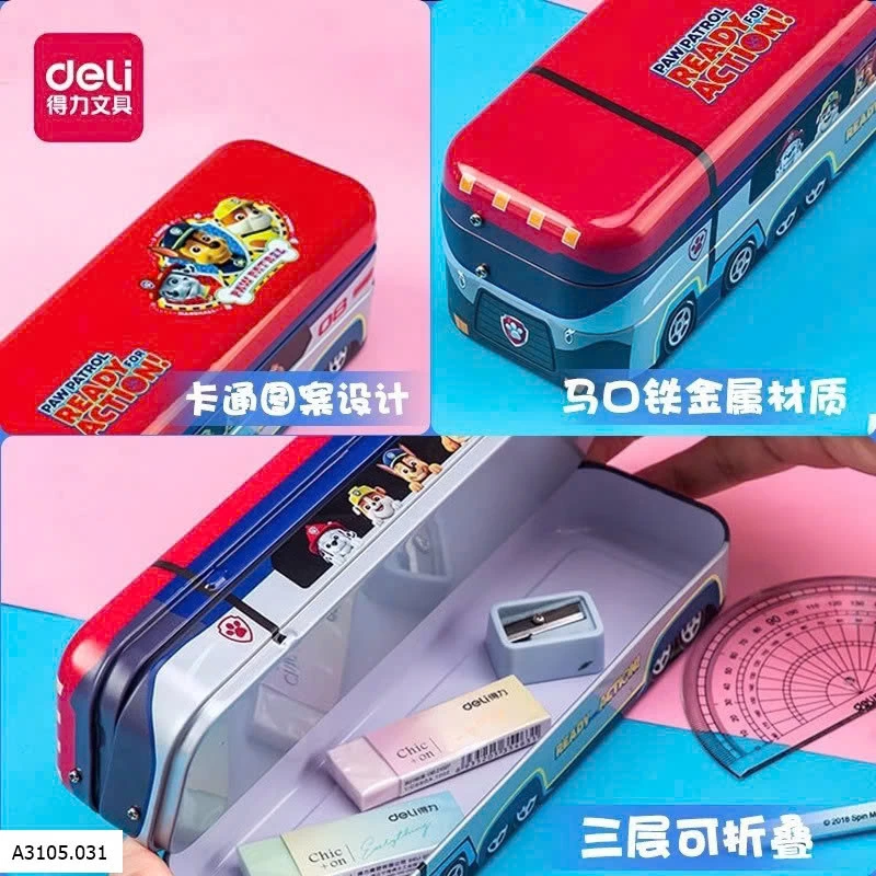  HỘP BÚT Ô TÔ DELI  Sỉ 60k 