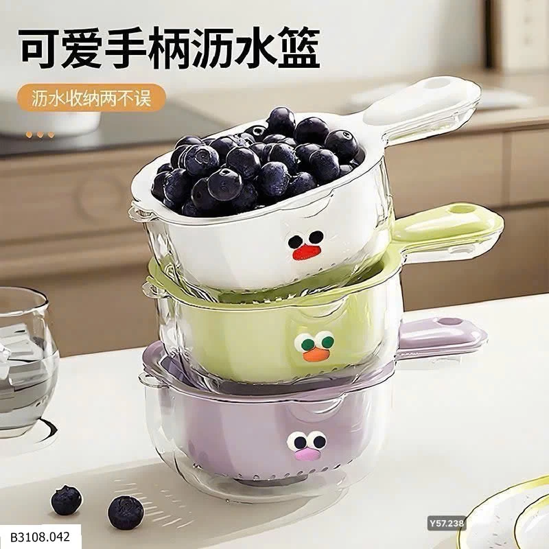 Giỏ thoát nước Dopamine 2 lớp   Giá sỉ 60k /1 set /3 c 