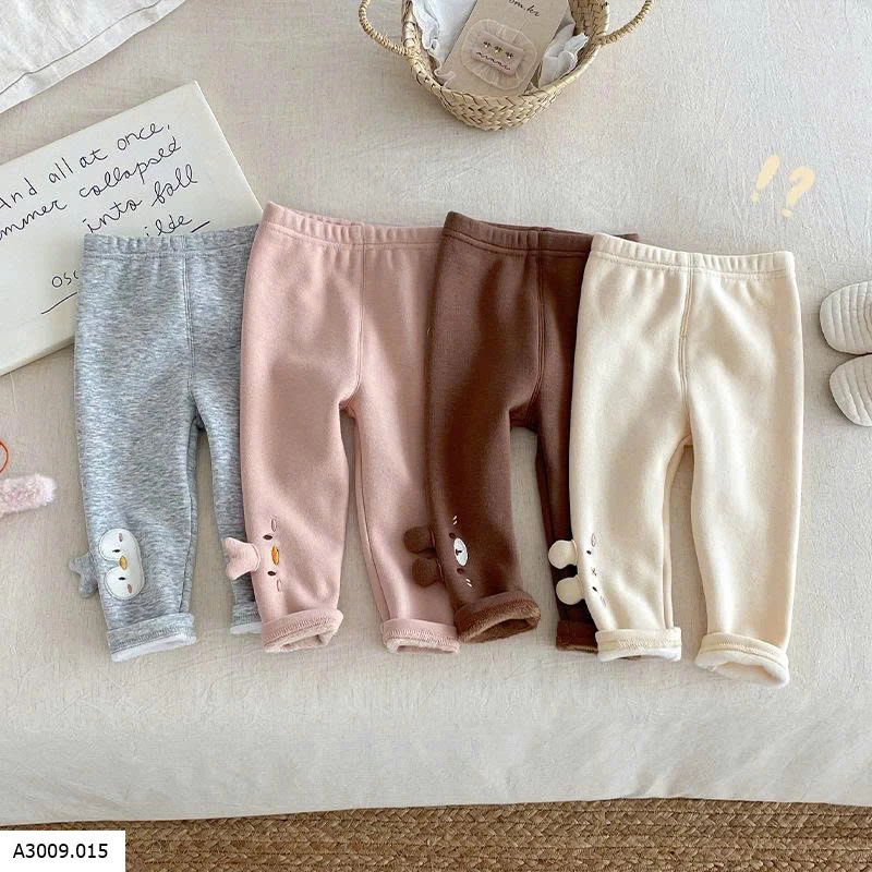 QUẦN LEGGING LÓT LÔNG CHO BG   Giá sỉ 96k