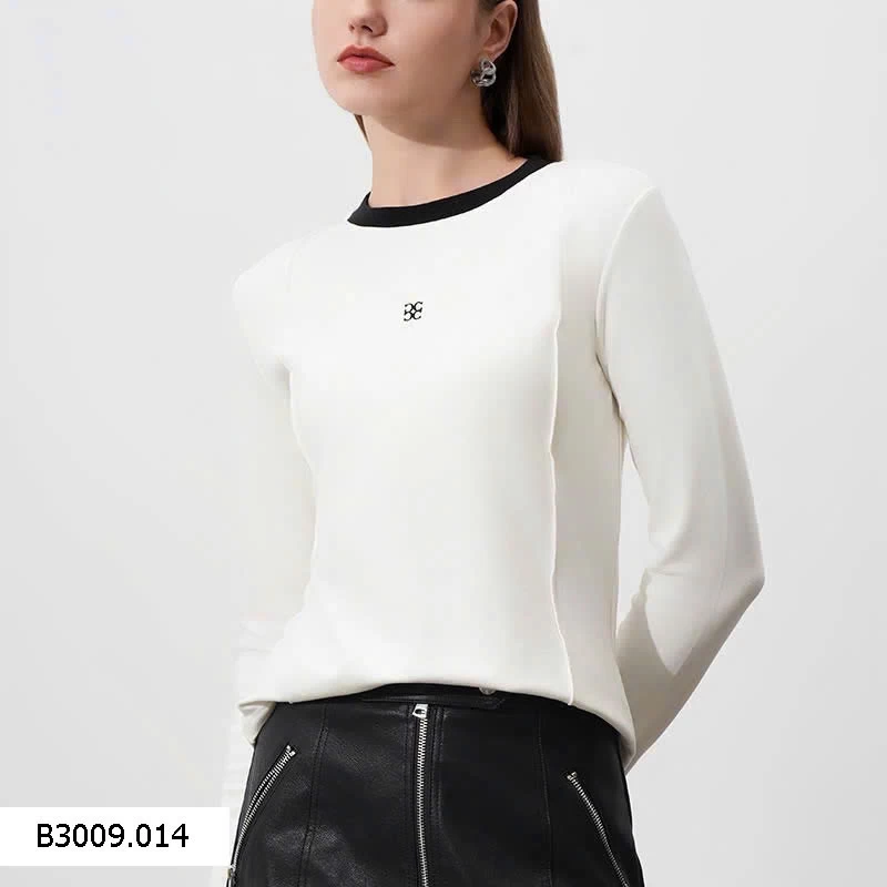 Áo thun nữ dài tay cổ tay tròn   Giá sỉ 210k