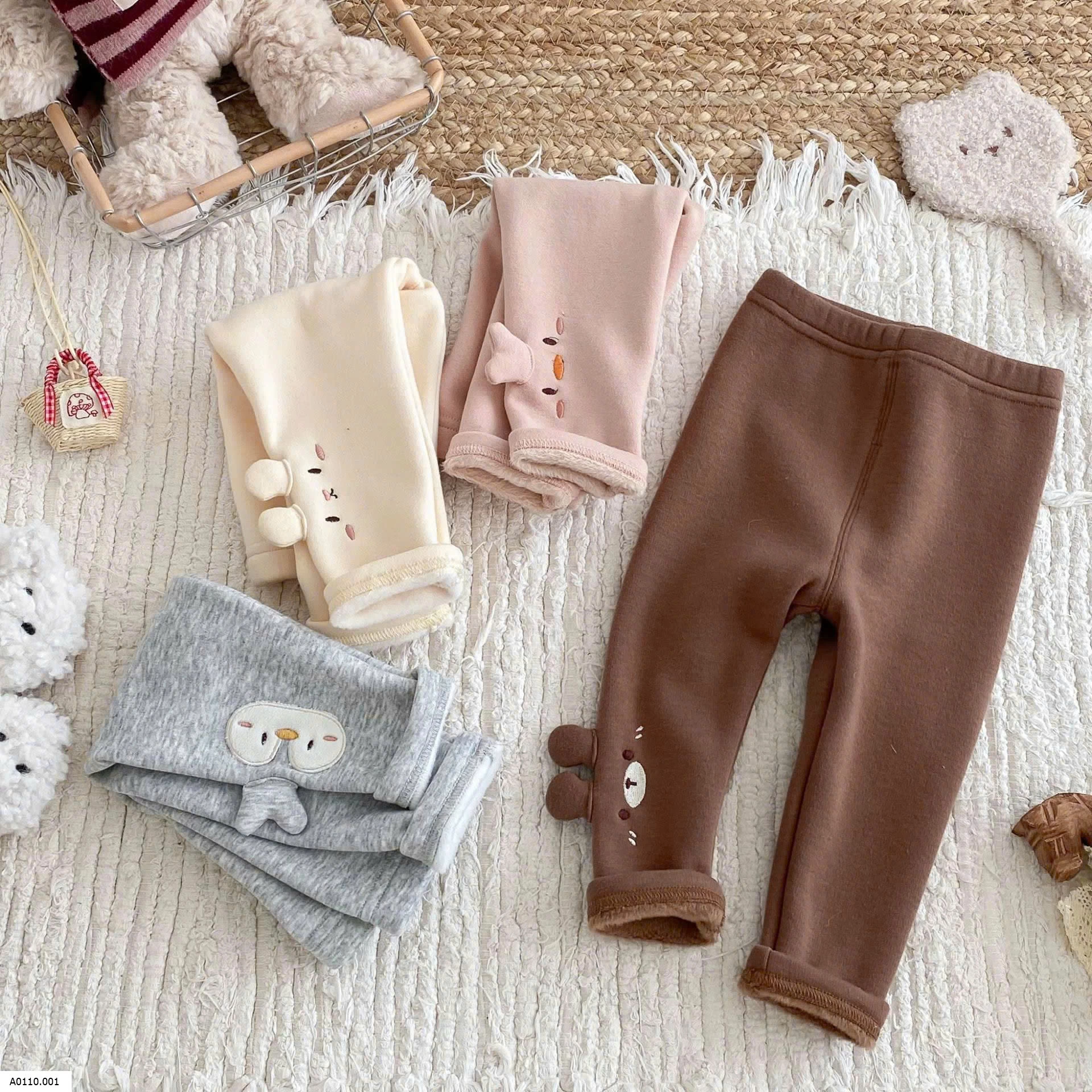QUẦN LEGGING LÓT LÔNG CHO BG   Giá sỉ 98k