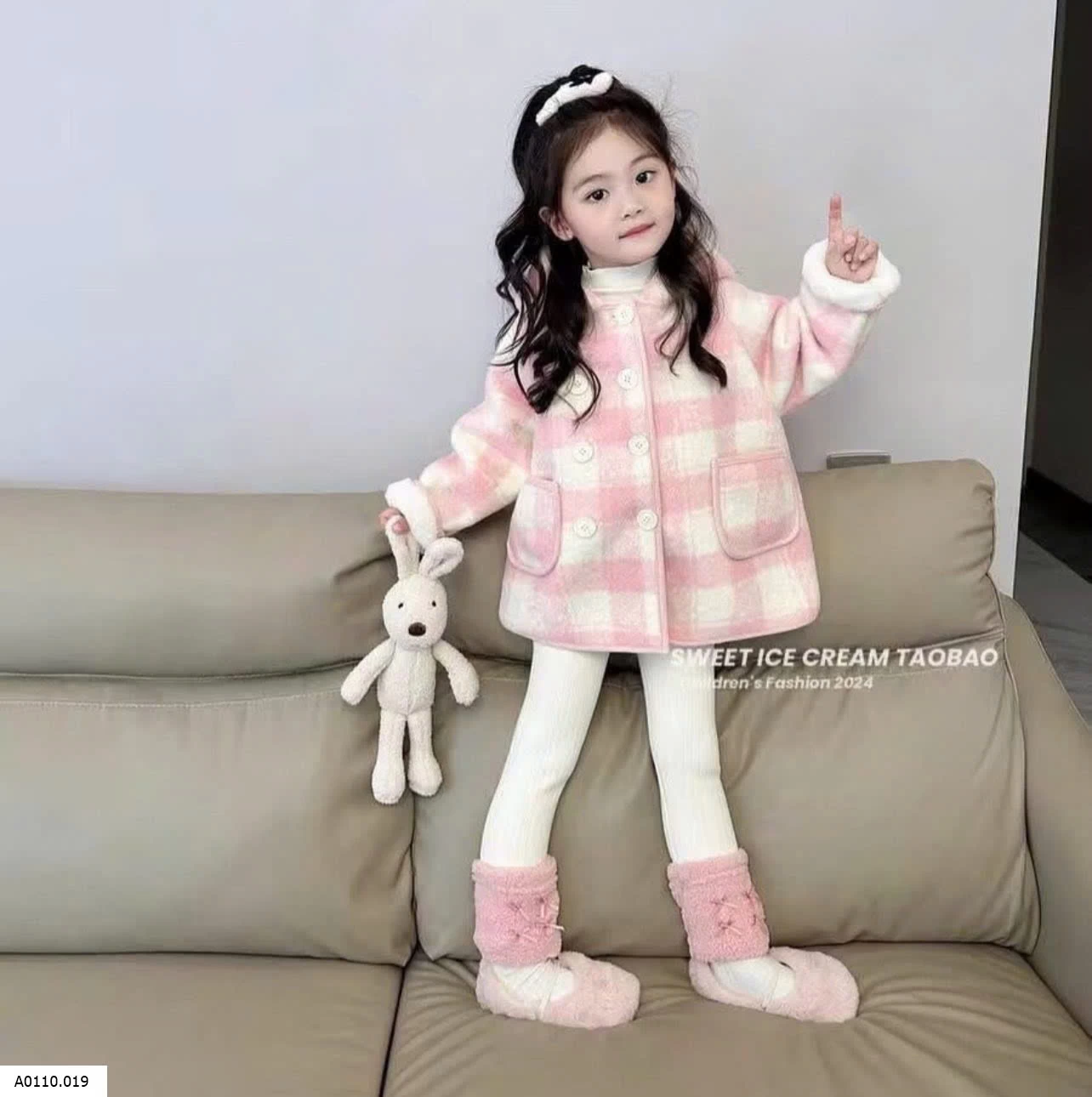 ÁO KHOÁC LÔNG HỒNG BG    Giá sỉ 195k