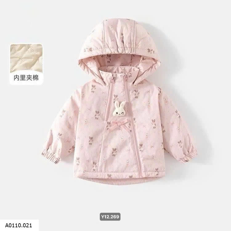 ÁO KHOÁC THỎ HỒNG BG  Giá sỉ 170k