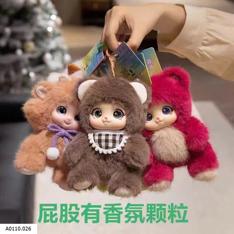 BÚP BÊ MÓC KHÓA XINH XẮN    Giá sỉ 80k