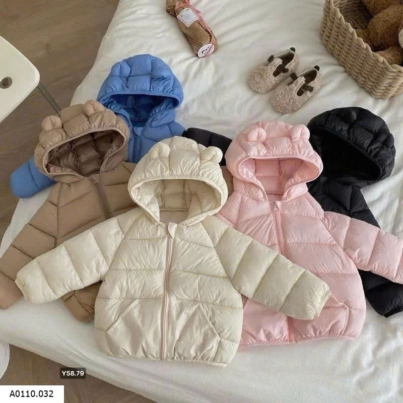 ÁO PHAO TAI GẤU CÓ MŨ    Giá sỉ 115k