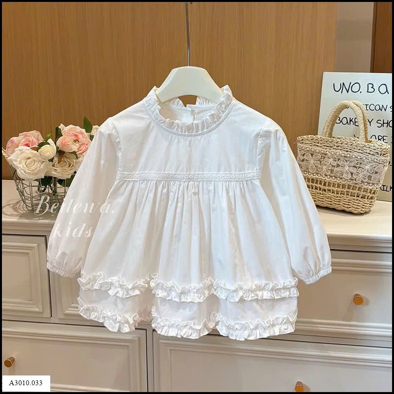 ÁO SƠ MI CHO BÉ GÁI   Giá sỉ 89k