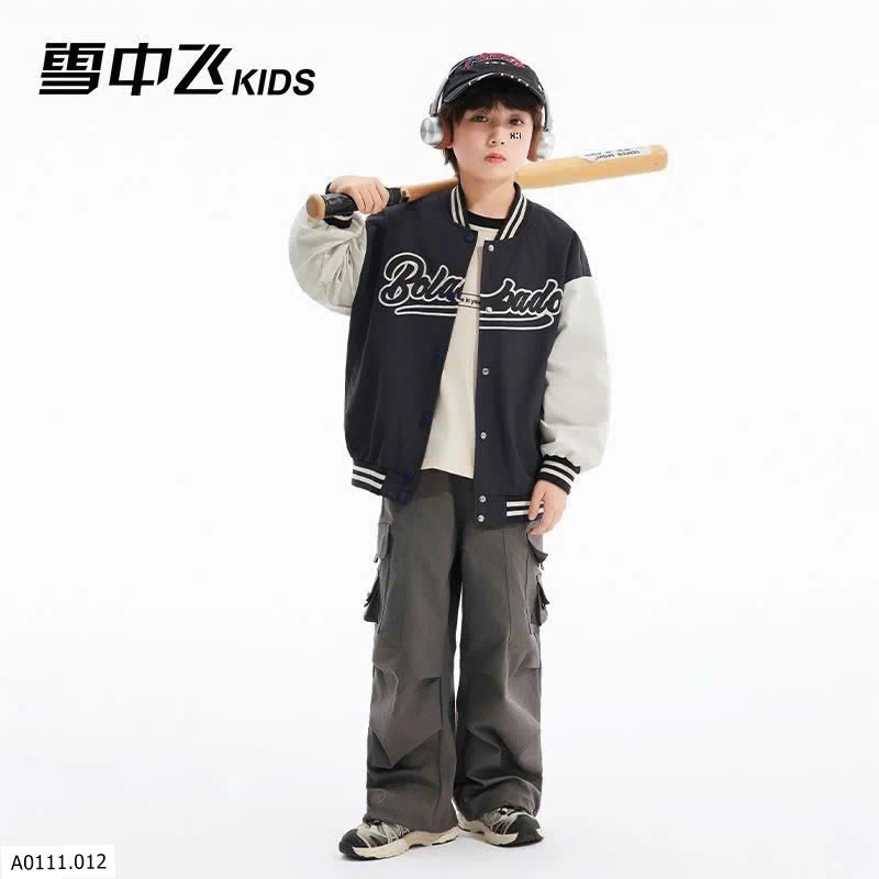 ÁO KHOÁC BOMBER TRẺ EM   Giá sỉ 250k