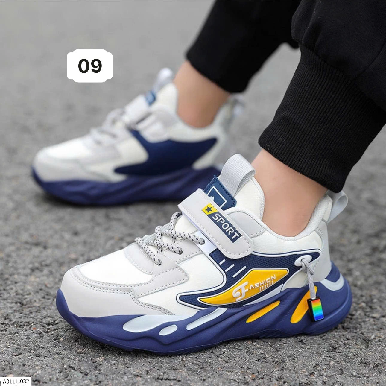 GIÀY THỂ THAO BÉ TRAI FASHION   Giá sỉ 147k