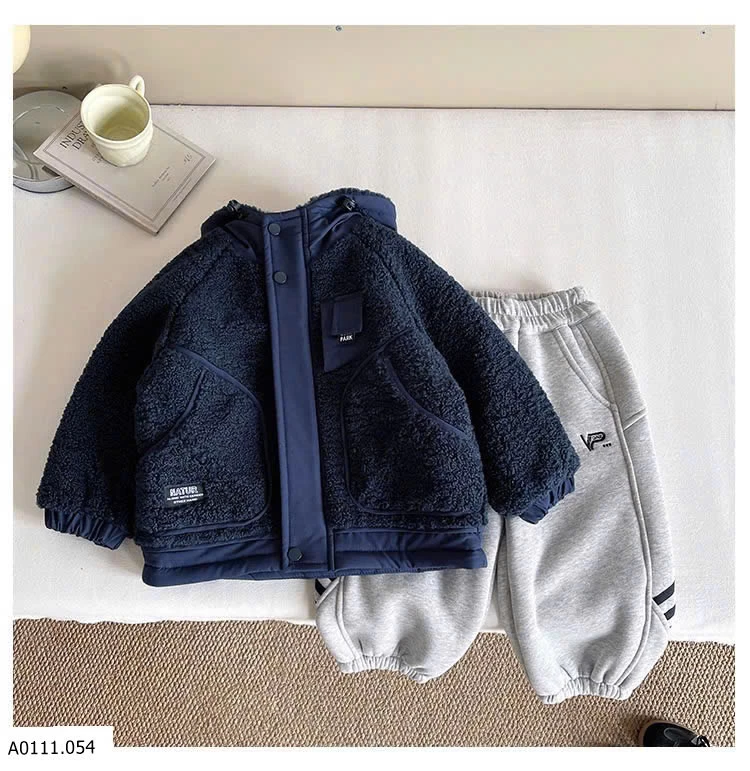 ÁO KHOÁC LÔNG CỪU CHO BÉ   Giá sỉ 380k