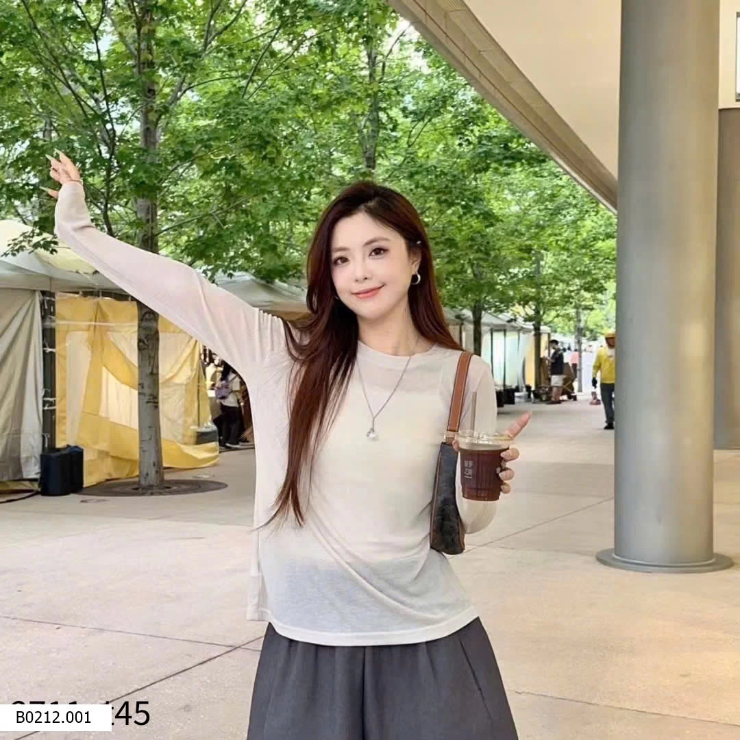 ÁO THUN DÀI TAY TENCEL CHỐNG NẮNG   Giá sỉ 100k