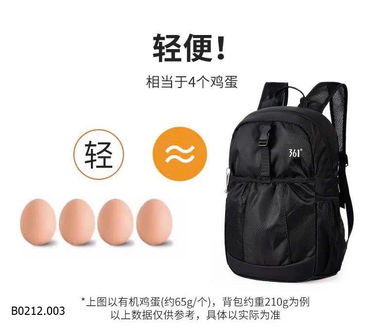 BALO HÃNG 361 SIÊU NHẸ CHỐNG NƯỚC Giá sỉ 200k