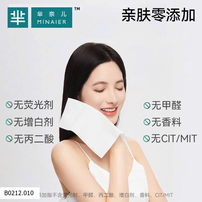 KHĂN MẶT KHÔ COTTON HÃNG MINAIER  Giá sỉ 170k