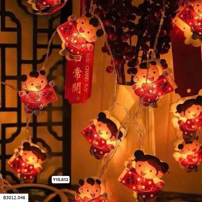 Đèn led trang trí Tết   Giá sỉ 90k /1 dây 