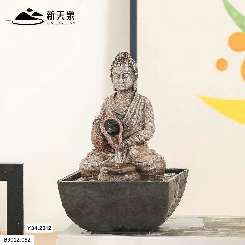 Tượng phật kèm thác nước  Giá sỉ 250k 