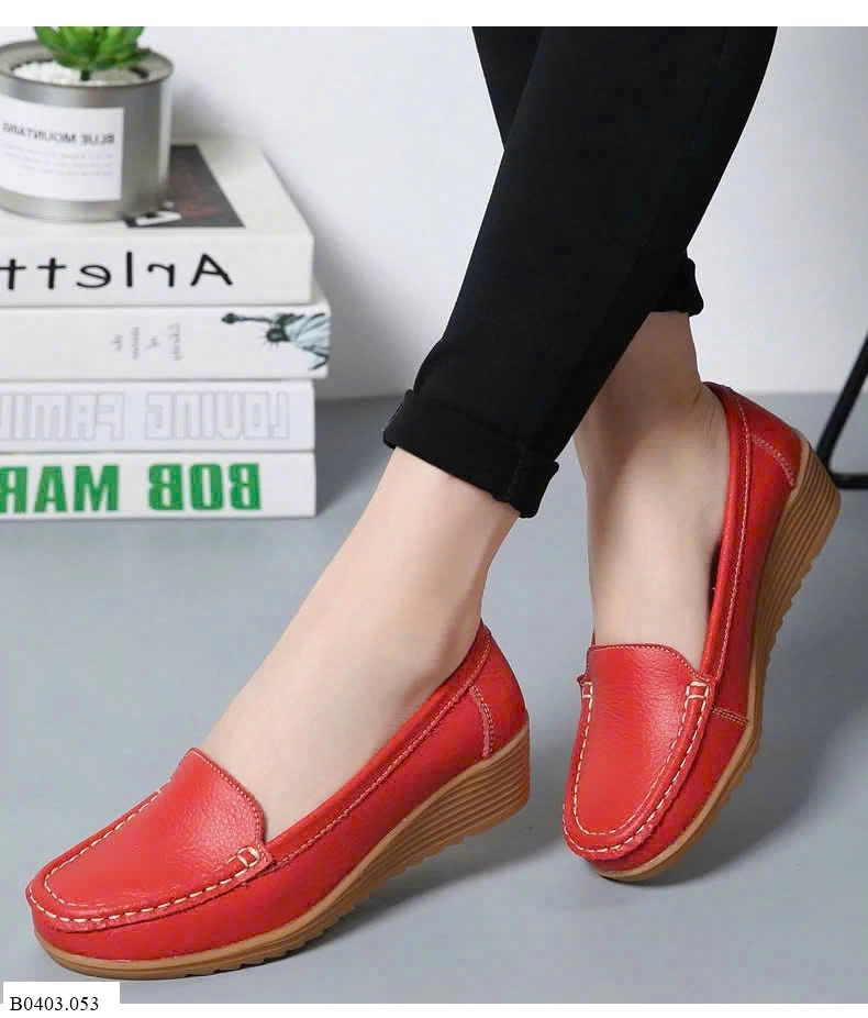 GIÀY MOCA DA MỀM NỮ    Sỉ 129k