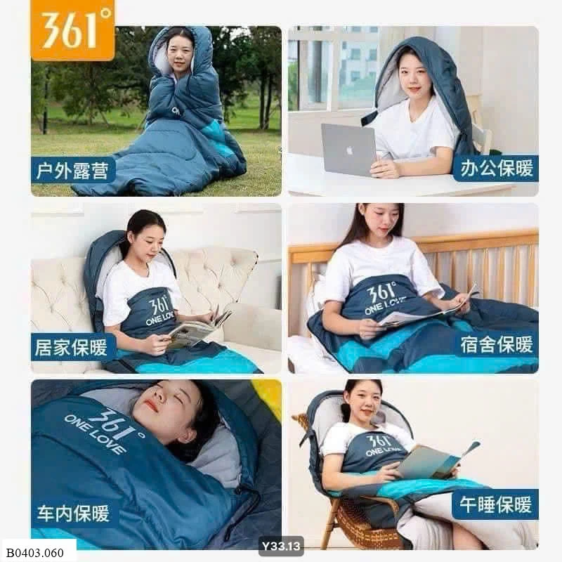 Túi Ngủ Chính hãng 361    Sỉ 250k
