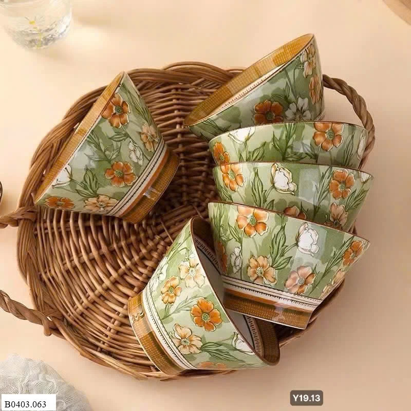 SET 6 BÁT   Sỉ 155k/ 1 sét 6 bát