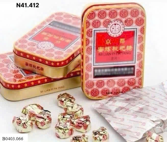 KẸO NGẬM HO CAO TÌ BÀ    Sỉ 26k/ 1 hộp